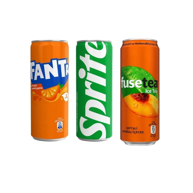 Fanta / Sprite / Fuse Tea